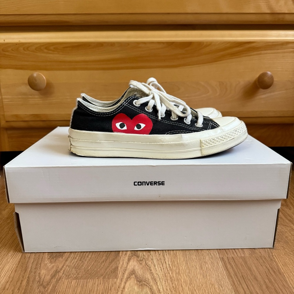 Converse Comme des Garçons PLAY Chuck Taylor Low Tops